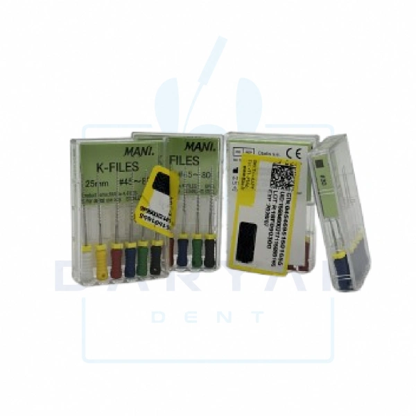 Mani Manual H-Files (25mm) اچ فایل دستی مانی H-Files 25mm